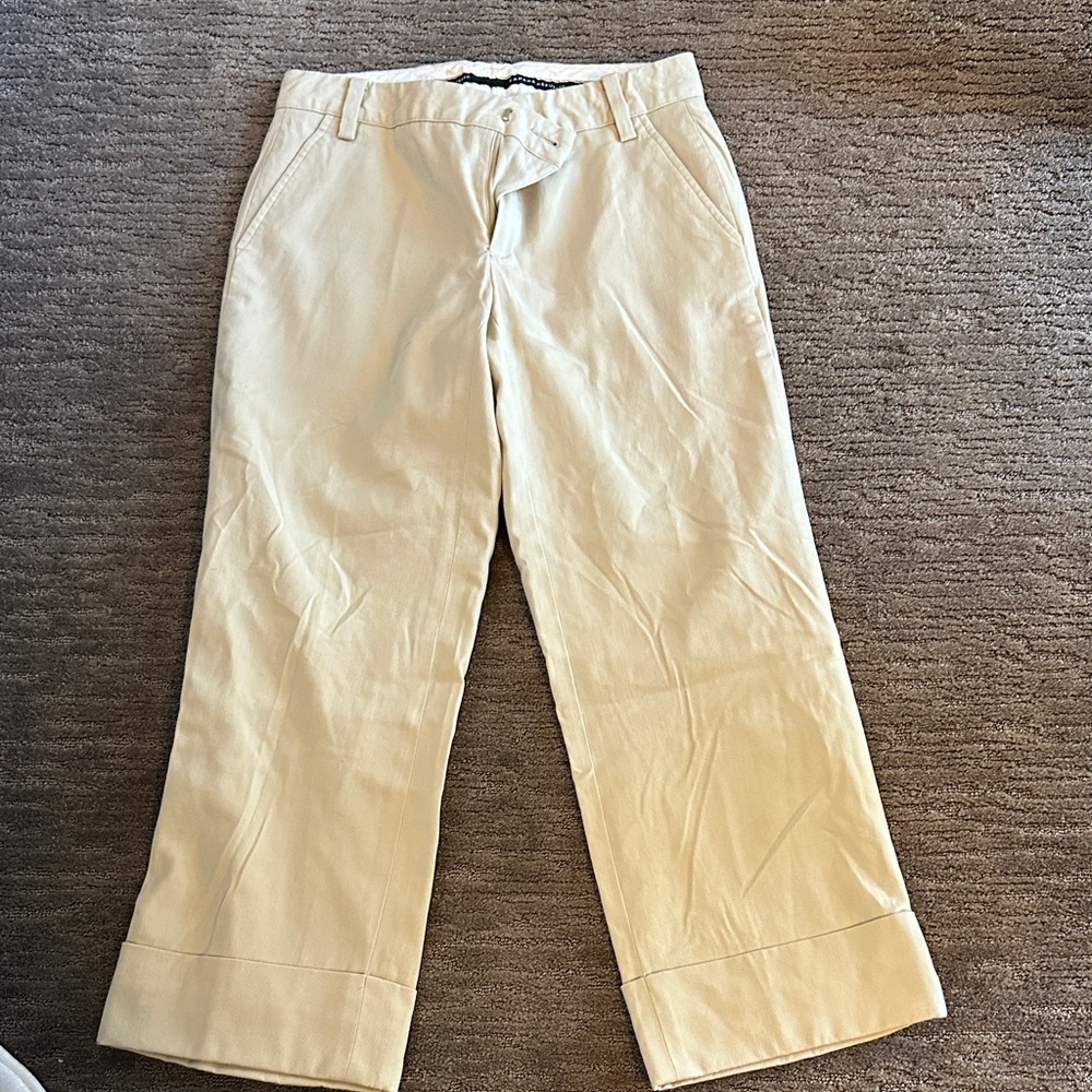 Banana Republic Women's Cream Capris